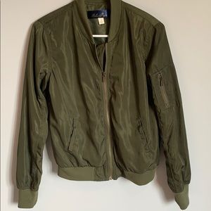 Blue Rain army green jacket
